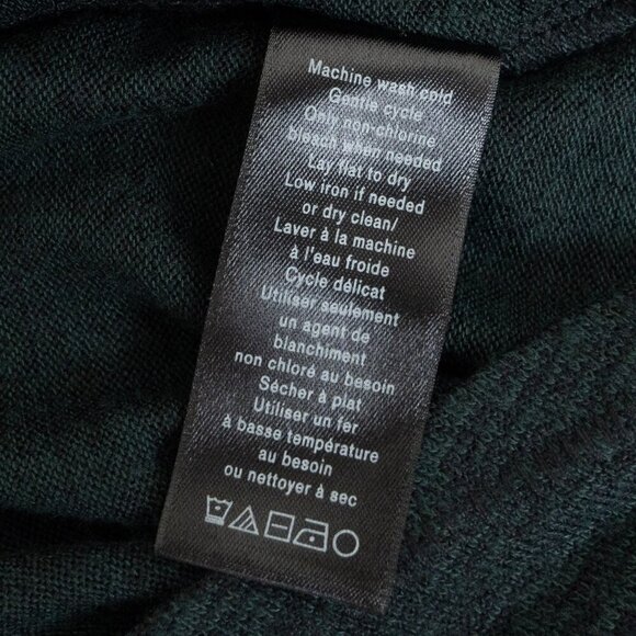 Rag & Bone Hudson Long Sleeve Jersey Tee Teal Heather Green Small NEW - Picture 14 of 14